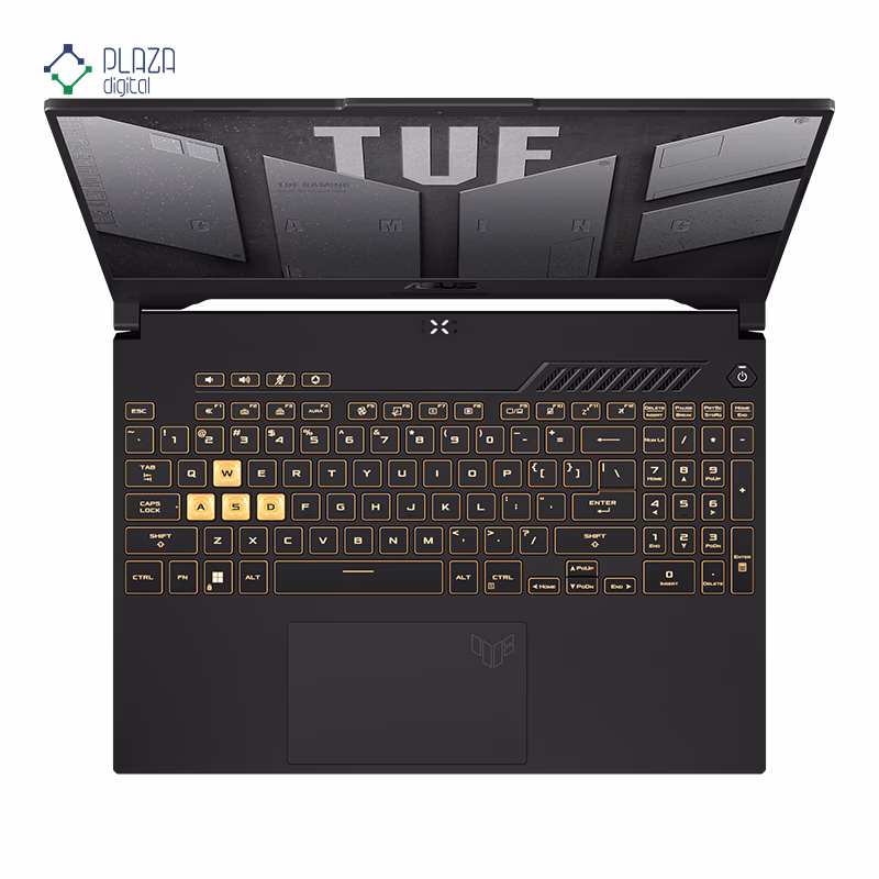 نمای کیبورد لپ تاپ ایسوس 15.6 اینچی مدل TUF Gaming F15 FX507ZC4 i7 12700H 16GB 512GB RTX3050 پلازا دیجیتال