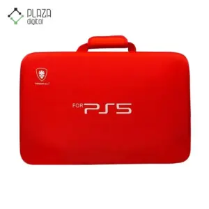 نمای جلو کیف Deadskull برای PS5 رنگ قرمز