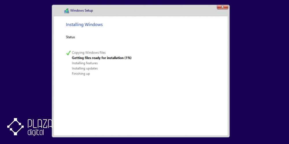 installing Windows 10 10