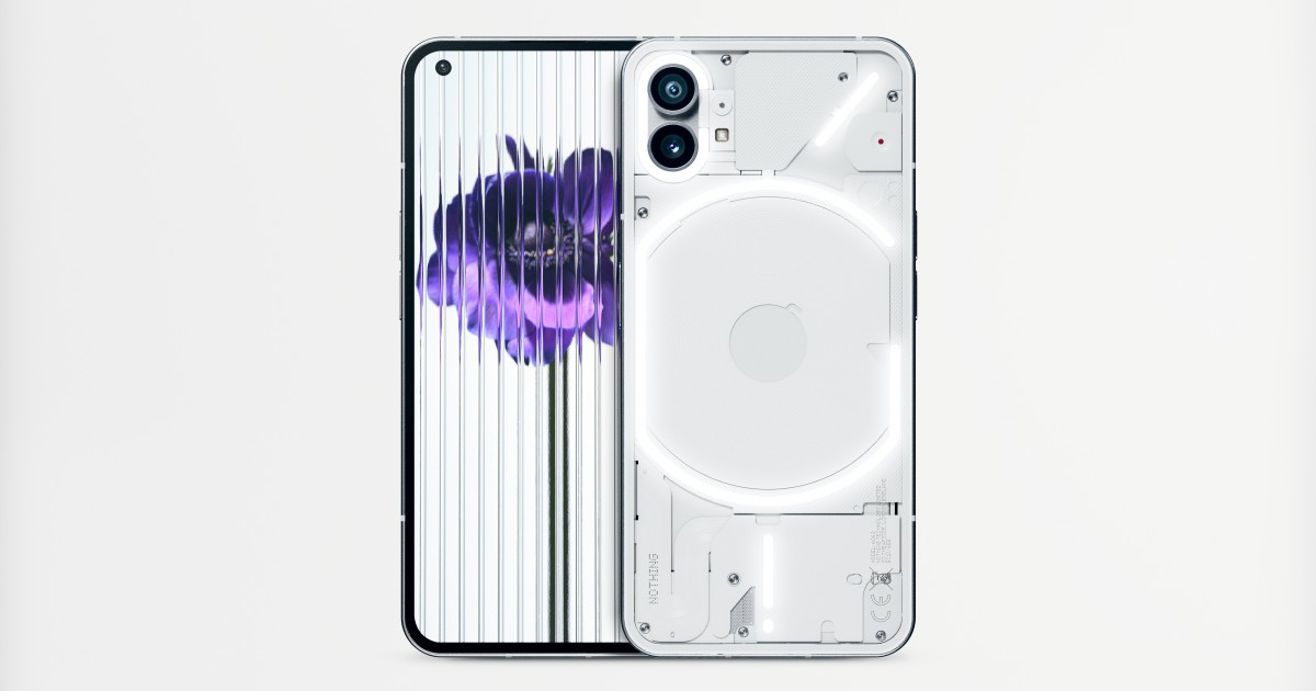 A picture of Nothing Phone 1
