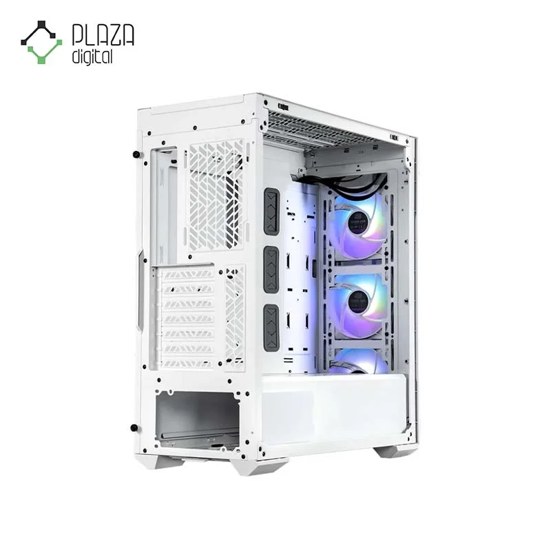 نمای سمت راست کیس کامپیوتر کولر مستر مدل MASTERBOX TD500 Mesh V2 White رنگ سفید