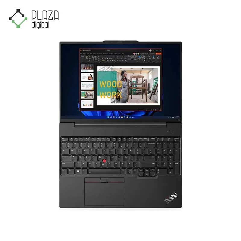 نمای کیبورد لپ تاپ 16 اینچی لنوو ThinkPad مدل E16-A