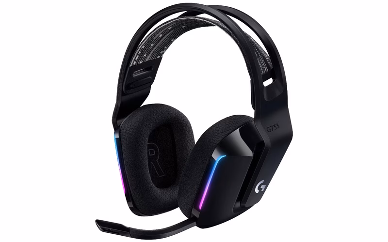 بهترین هدست گیمینگ کدام است؟ 15 هدست لاجیتک مدل G733 LIGHTSPEED RGB BLACK