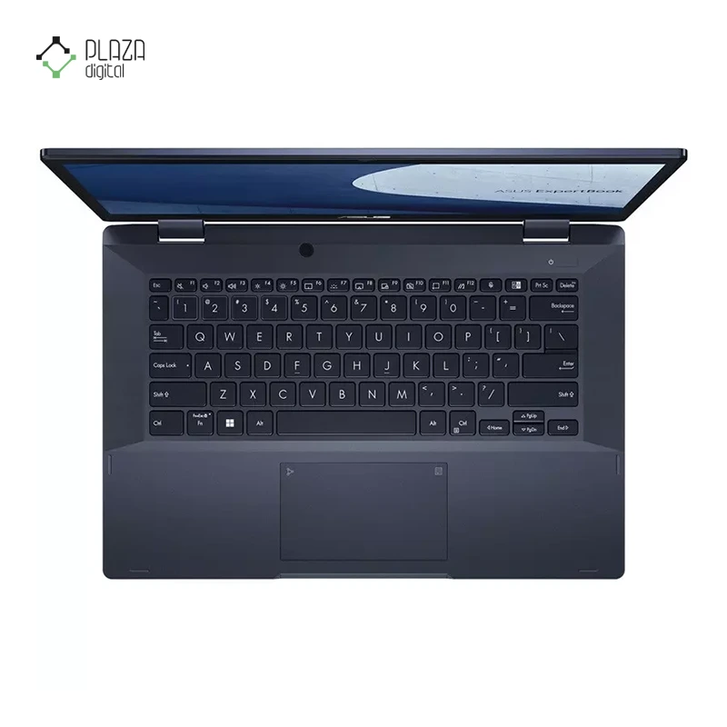 نمای کیبورد لپ تاپ ایسوس 14 اینچی مدل ExpertBook B3 Flip B3402FBA i5 1235U 16GB 1TB Iris Xe پلازا دیجیتال