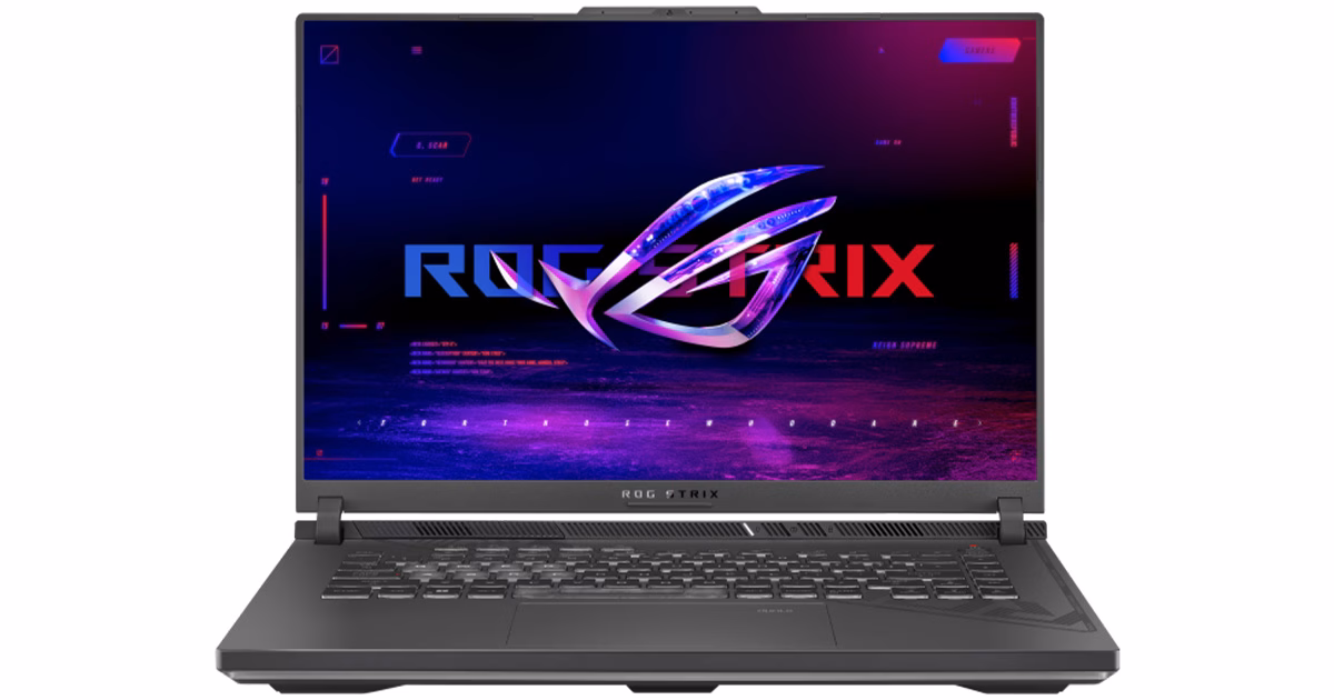 لپ تاپ ایسوس 16 اینچی مدل ROG Strix G16 G614JI i7 13650HX RTX4070