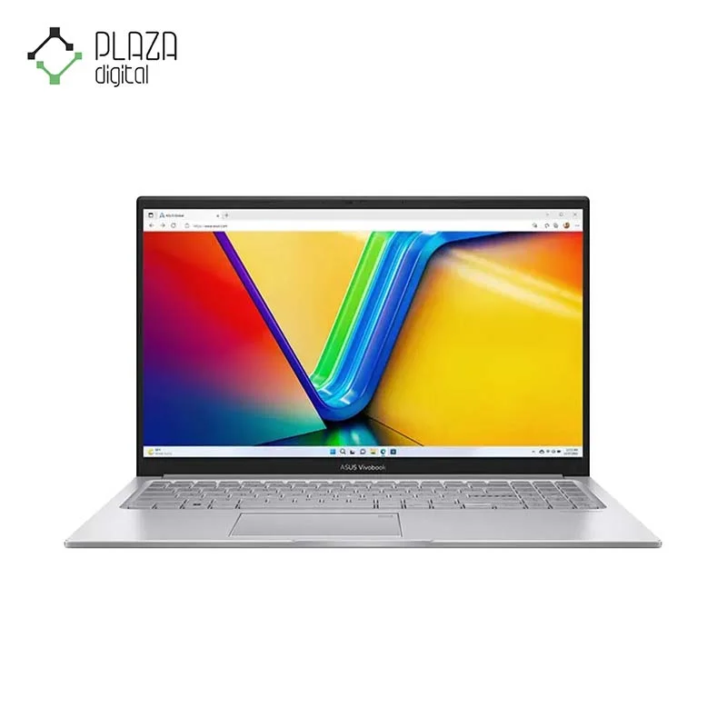 نمای جلو لپ تاپ ایسوس 15.6 اینچی مدل VivoBook 15 F1504VA i7 1355U 12GB 512GB Iris Xe پلازا دیجیتال