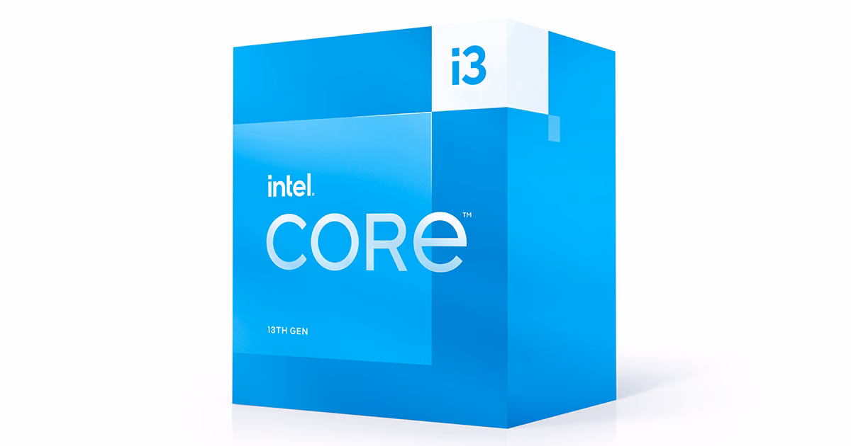 پردازنده مرکزی اینتل مدل Core i3 13100 Raptor Lake