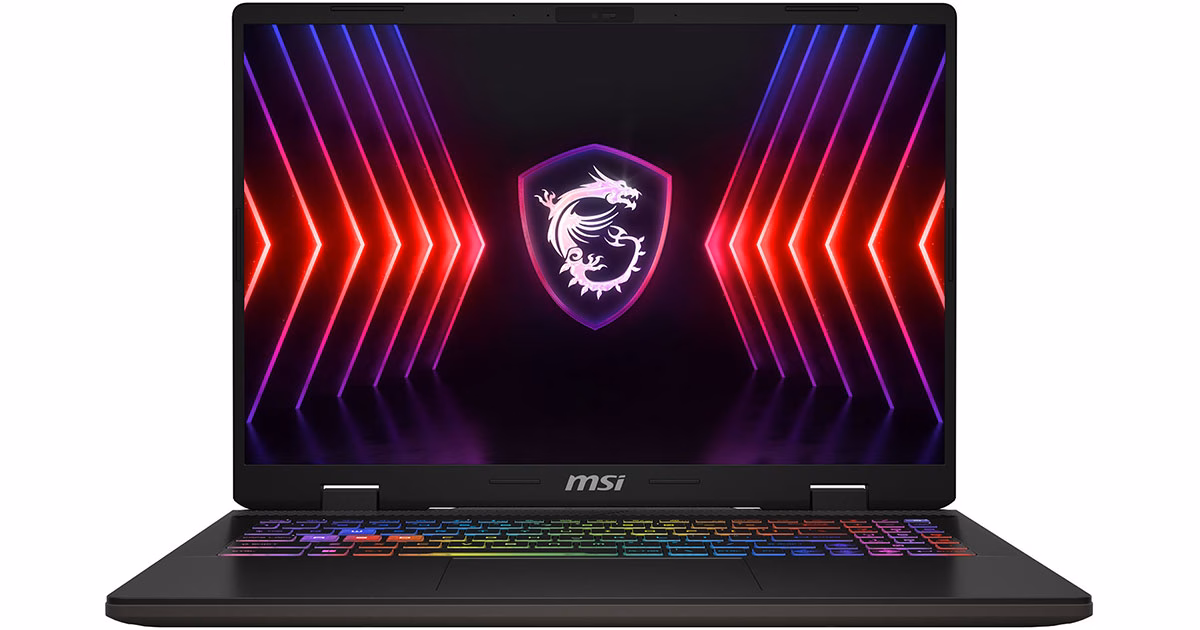 لپ تاپ ام اس ای 16 اینچی مدل Sword 16 HX B13VGKG i7 13700HX RTX4070