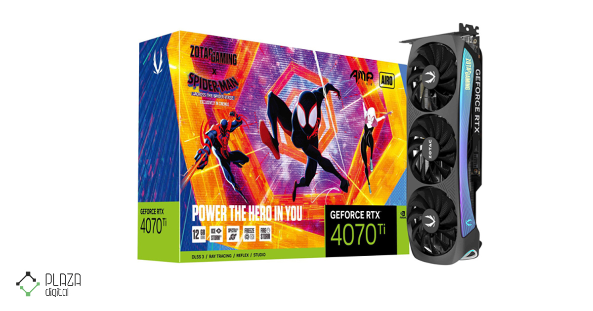 Zotac RTX 4070 Ti AMP AIRO 12GB Spider Man Bundle