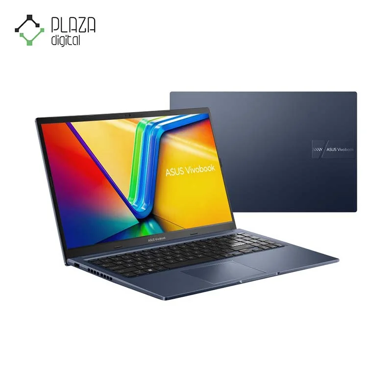 نمای جلو و پشت لپ تاپ 15.6 اینچی ایسوس Vivobook 15 مدل A1502ZA-A