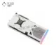 نمای بالا کارت گرافیک ایسوس مدل ROG Strix GeForce RTX™ 4080 SUPER GDDR6X White OC Edition حافظه 16 گیگابایت