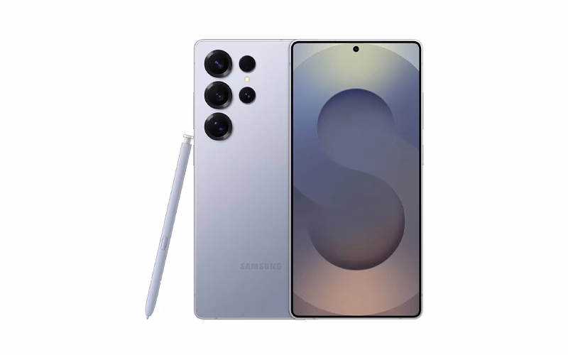 بهترین گوشی های گیمینگ بازار ایران 10 samsung-galaxy-s25-ultra-256gb-12gb-ram-mobile-phone-silver-blue-plazadigital-png