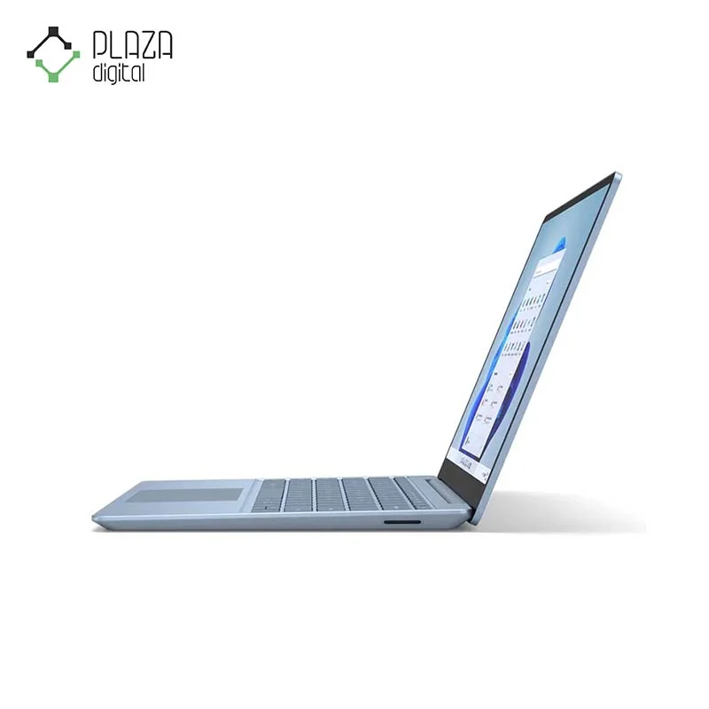 پورت های لپ تاپ 12.4 اینچی مایکروسافت مدل Surface Laptop Go 2-A رنگ آبی