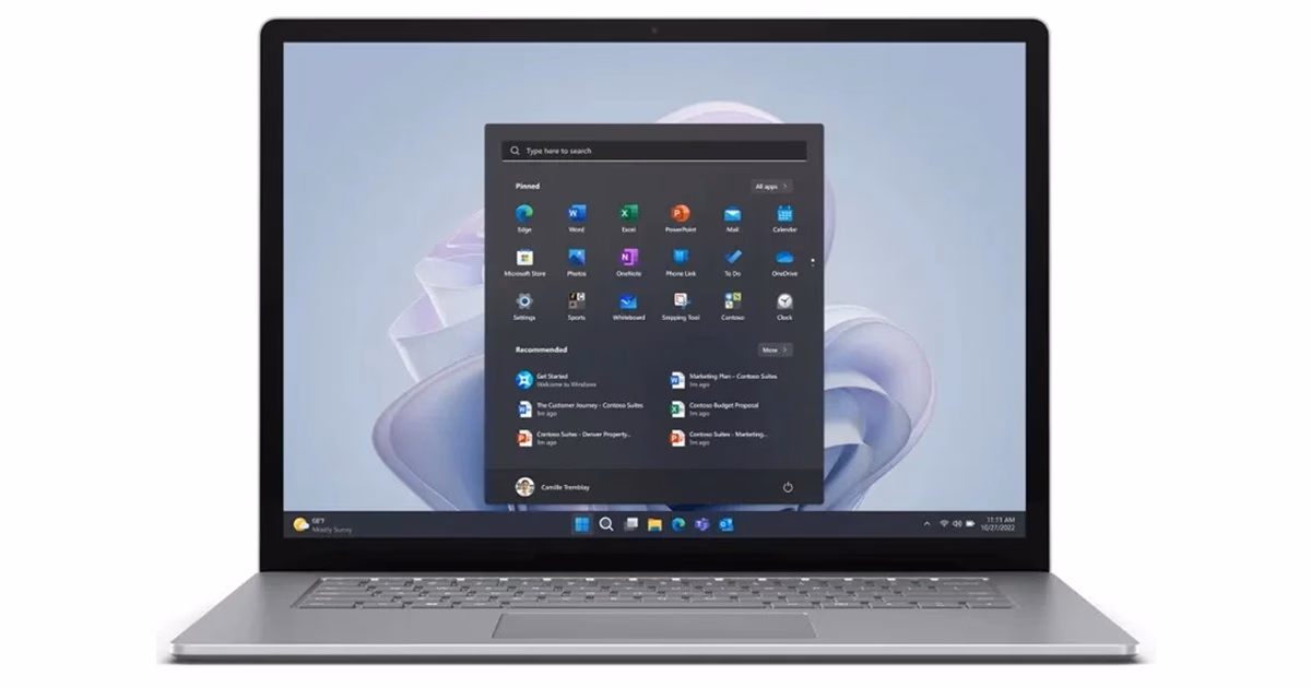 لپ تاپ مایکروسافت 15 اینچی مدل Surface Laptop 5-D i7 1255U 16GB 256GB SSD Intel Iris Graphics