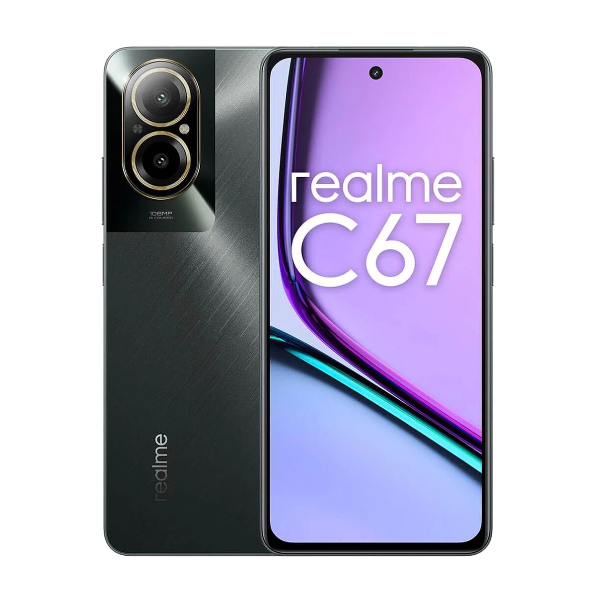 گوشی موبایل ریلمی مدل Realme C67 ظرفیت 256 گیگابایت رم 8 گیگابایت رنگ مشکی