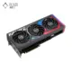 نمای سمت چپ کارت گرافیک ایسوس مدل ROG Strix GeForce RTX 4070 SUPER حافظه 12 گیگابایت