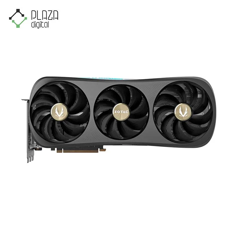 نمای رو به رو کارت گرافیک زوتاک مدل GAMING GeForce RTX 4080 Trinity حافظه 16 گیگابایت