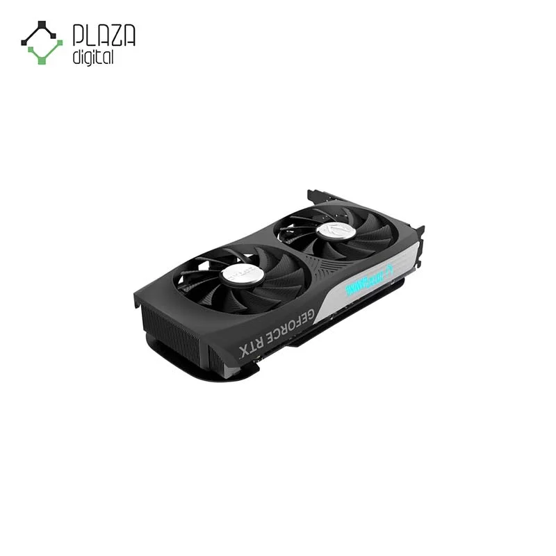 نمای بالا از فن های کارت گرافیک زوتاک مدل GAMING GeForce RTX 4060 Ti Twin Edge حافظه 16 گیگابایت