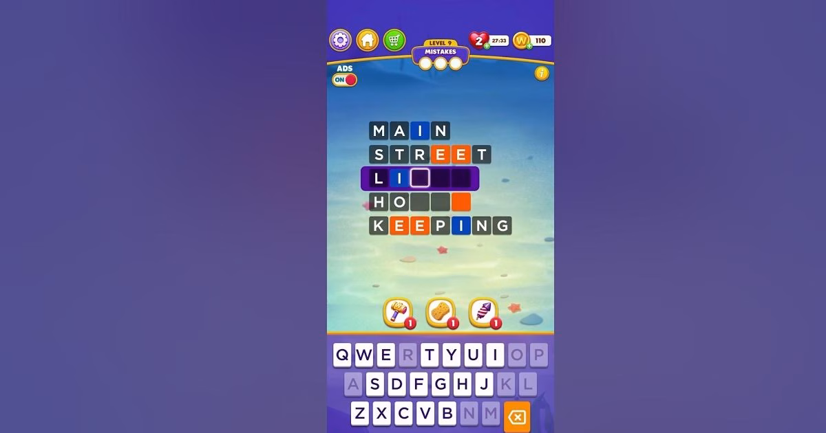 tWord Chain Puzzle