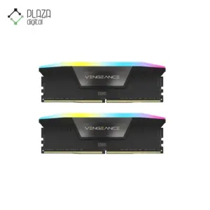 نمای اصلی رم دسکتاپ ddr5 دو کاناله 7000 مگاهرتز cl40 کورسیر مدل vengeance rgb ظرفیت 32 گیگابایت