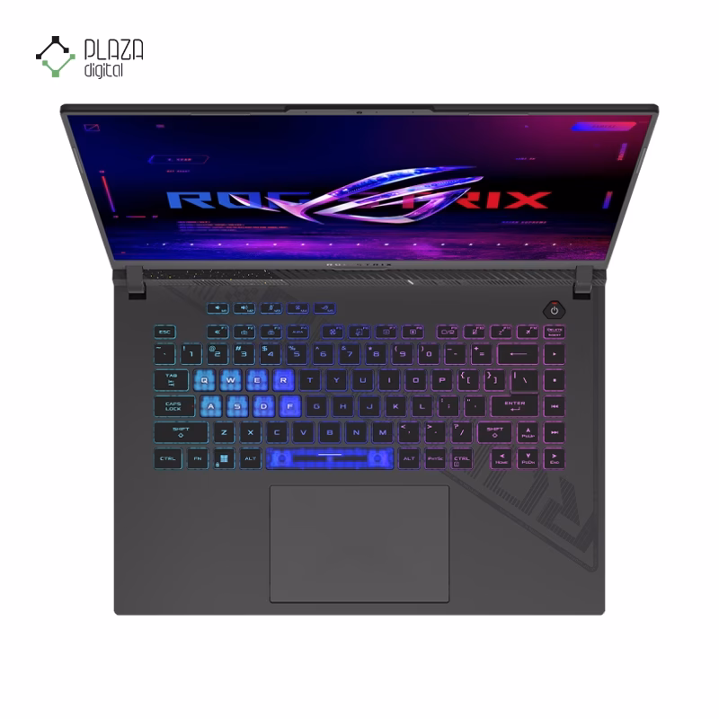 نمای کیبورد لپ تاپ ایسوس 16 اینچی مدل ROG Strix G614JV i7 13650HX 64GB 2TB RTX4060 پلازا دیجیتال