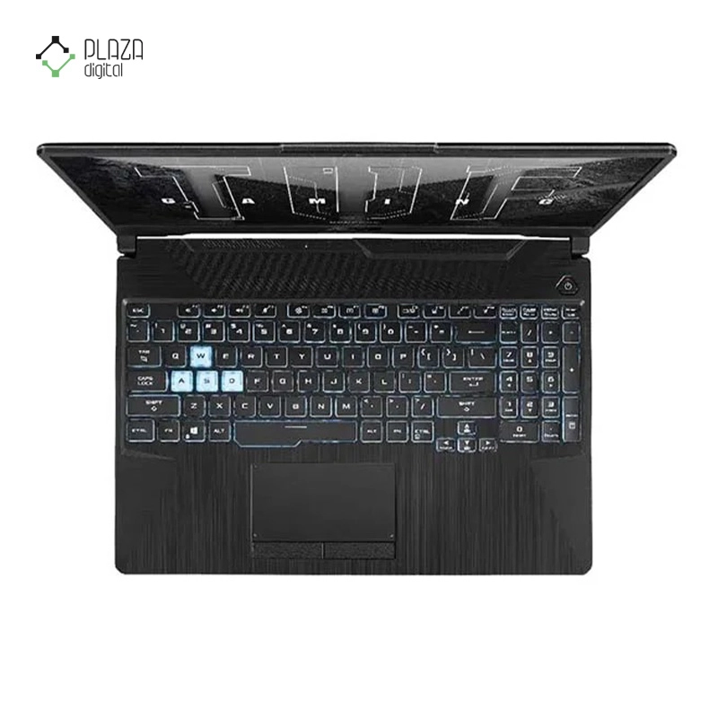 نمای کیبورد لپ تاپ ایسوس 15.6 اینچی مدل TUF Gaming F15 FX506HC i7 11800H 32GB 1TB SSD RTX3050 پلازا دیجیتال