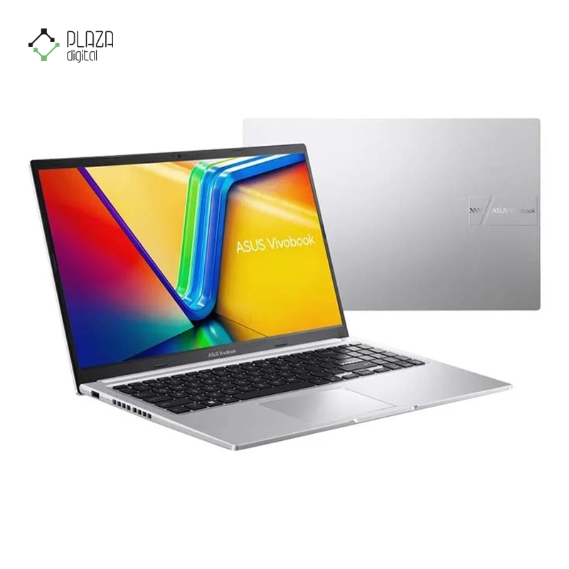 نمای جلو و پشت لپ تاپ ایسوس 15.6 اینچی مدل VivoBook 15 X1502ZA i5 12500H 16GB 512GB SSD Intel HD پلازا دیجیتال