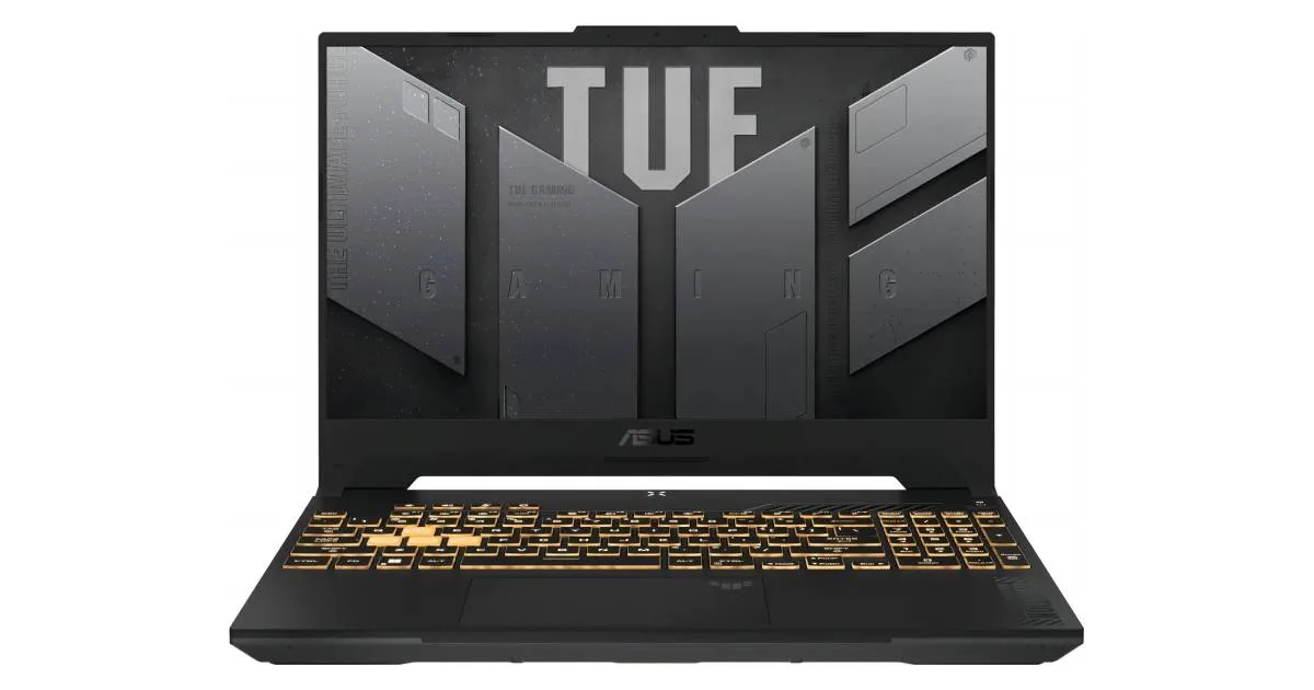 لپ تاپ ایسوس 15.6 اینچی مدل TUF Gaming F15 FX507ZV4 i7 12700H 64GB 2TB SSD RTX4060