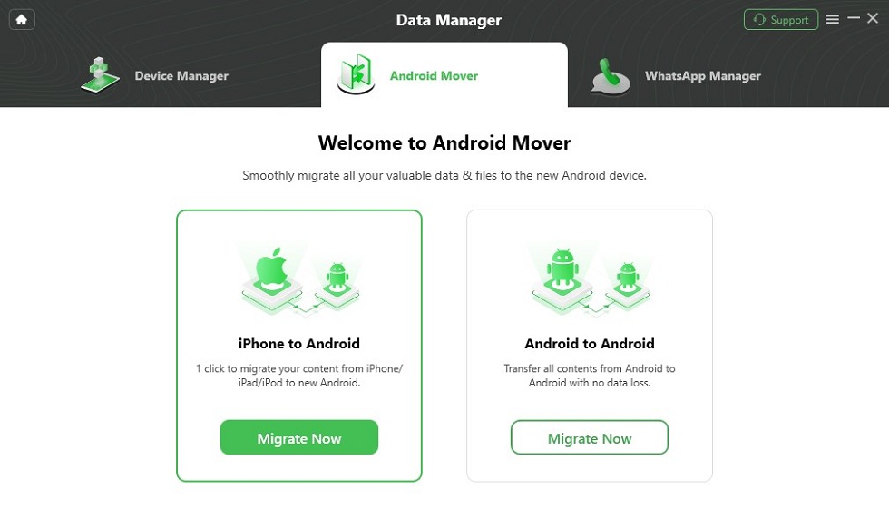 droidkit android mover choose ios to android