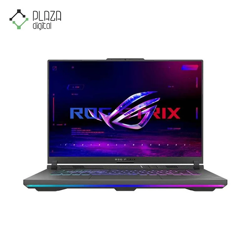 نمای رو به رو لپ تاپ گیمینگ 16 اینچی ایسوس ROG Strix G16 مدل G614JVR-F