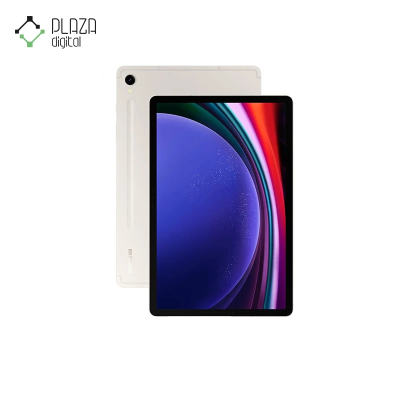 نمای اصلی تبلت 11 اینچی سامسونگ galaxy tab s9 wifi با ظرفیت 128 گیگابایت و رم 8 گیگابایت بژ