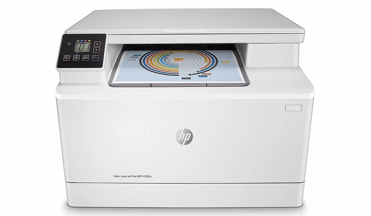 بهترین پرینترهای رنگی بازار کدامند؟ 21 پرینتر چندکاره لیزری رنگی اچ پی مدل HP Color LaserJet Pro MFP M182n