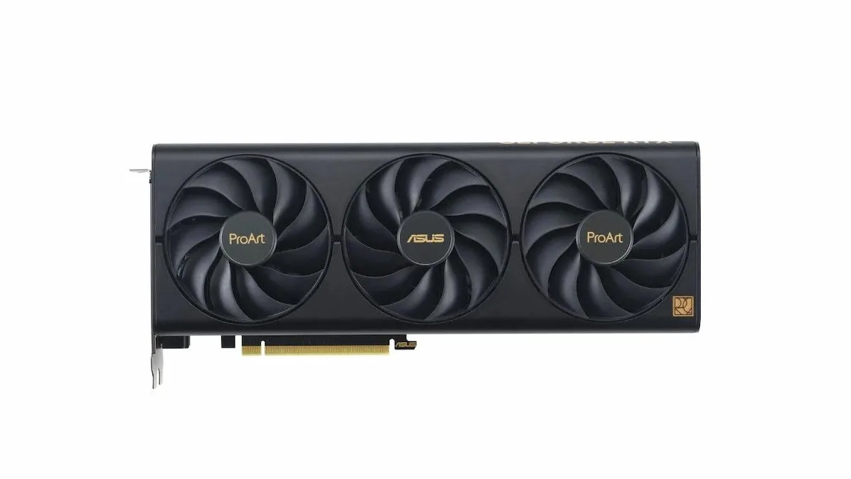 کارت گرافیک ایسوس مدل ProArt GeForce RTX 4070 SUPER 12GB GDDR6X OC Edition حافظه 12 گیگابایت