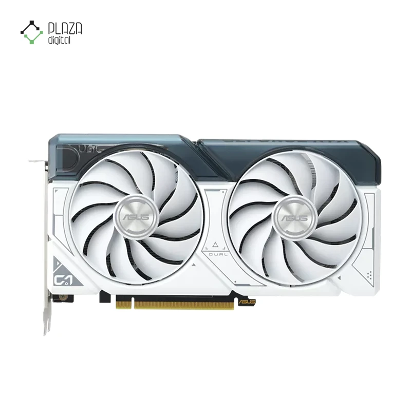 کارت گرافیک ایسوس مدل Dual GeForce RTX 4060 White OC Edition 8GB GDDR6 حافظه 8 گیگابایت - پلازا دیجیتال