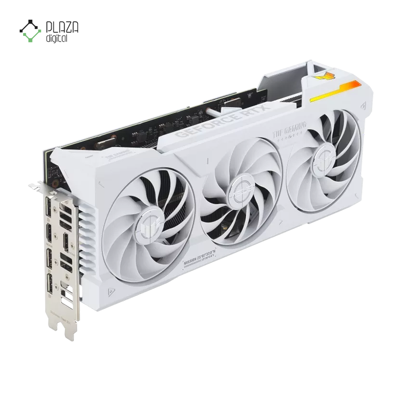 کارت گرافیک ایسوس مدل TUF Gaming GeForce RTX 4070 Ti SUPER BTF White OC Edition 16GB GDDR6X حافظه 16 گیگابایت - پلازا دیجیتال