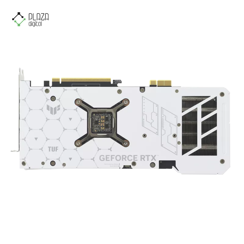 کارت گرافیک ایسوس مدل TUF Gaming GeForce RTX 4070 Ti SUPER BTF White OC Edition 16GB GDDR6X حافظه 16 گیگابایت - پلازا دیجیتال