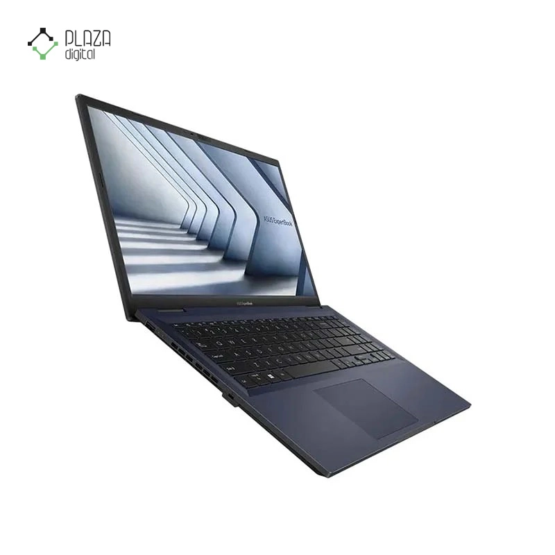 نمای کناری لپ تاپ ایسوس 15.6 اینچی مدل ExpertBook B1 B1502CBA i7 1255U 12GB 2TB SSD Intel UHD پلازا دیجیتال