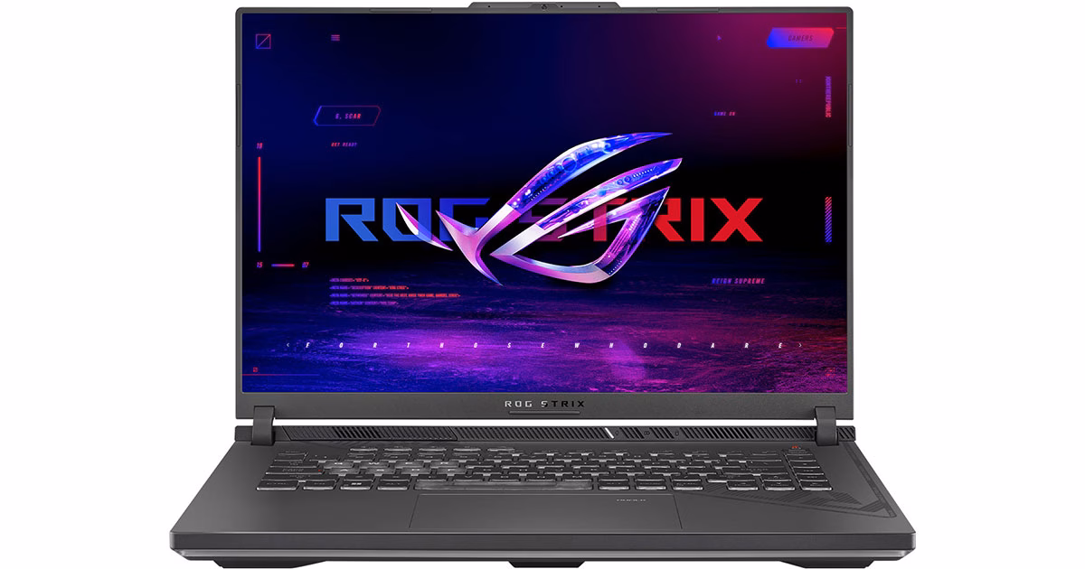 لپ تاپ ایسوس 16 اینچی مدل ROG Strix G16 G614JI i7 13650HX RTX4070