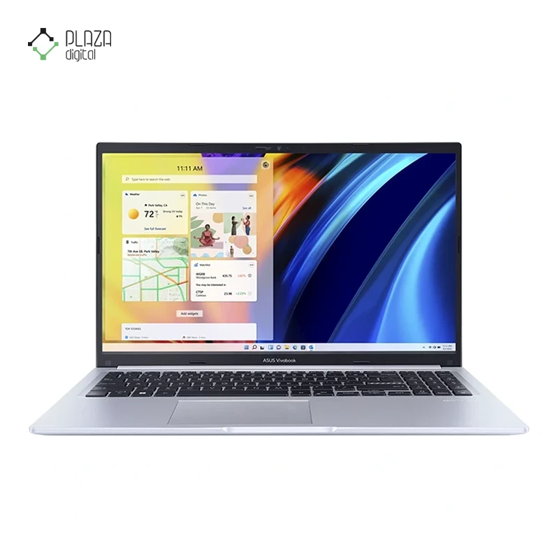 نمای جلو لپ تاپ ایسوس 15.6 اینچی مدل VivoBook 15 R1502ZA i3 1215U 8GB 1TB UHD پلازا دیجیتال