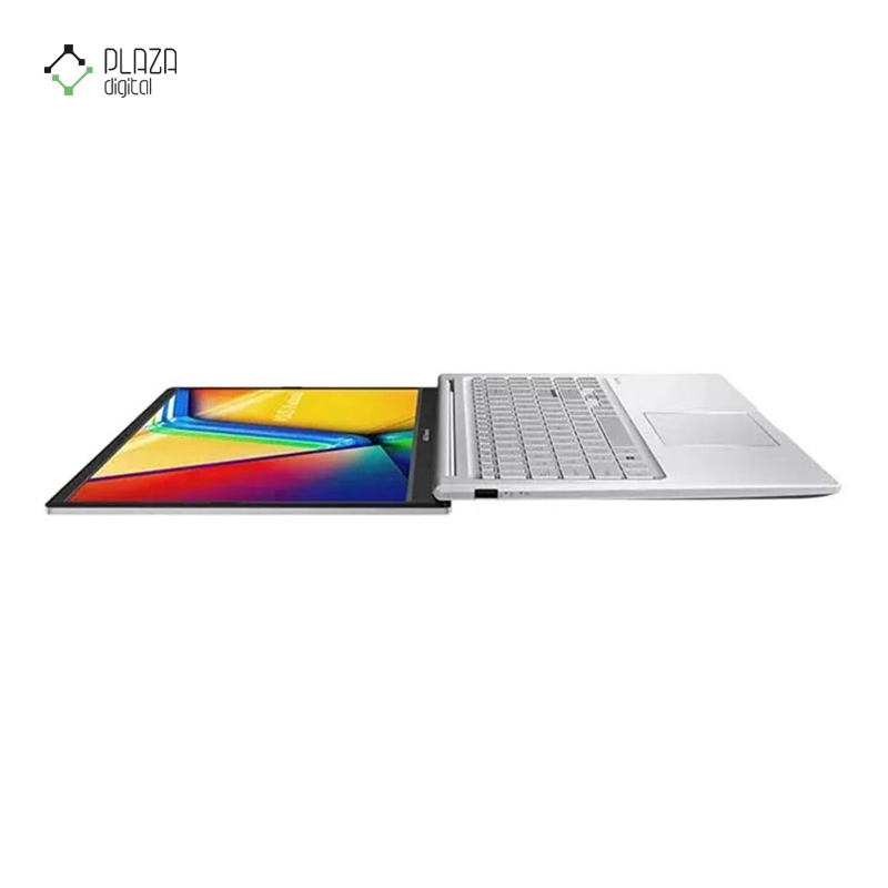 نمای 180 درجه لپ تاپ ایسوس 15.6 اینچی مدل VivoBook 15 R1504VA i5 1335U 16GB 1TB SSD Intel HD پلازا دیجیتال