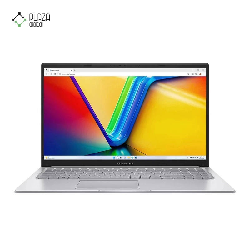 نمای جلو لپ تاپ ایسوس 15.6 اینچی مدل VivoBook 15 X1504ZA-C i7 1255U 16GB 512GB Iris Xe پلازا دیجیتال