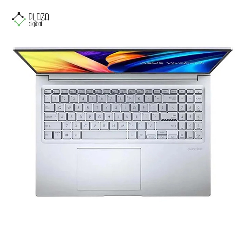 نمای کیبورد لپ تاپ ایسوس 16 اینچی مدل VivoBook 16X M1603QA R5 5600H 8GB 2TB SSD AMD Radeon Veg پلازا دیجیتال