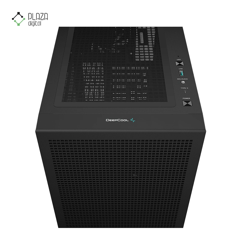 کیس کامپیوتر دیپ کول مدل CH560 Digital رنگ مشکی پلازا دیجیتال