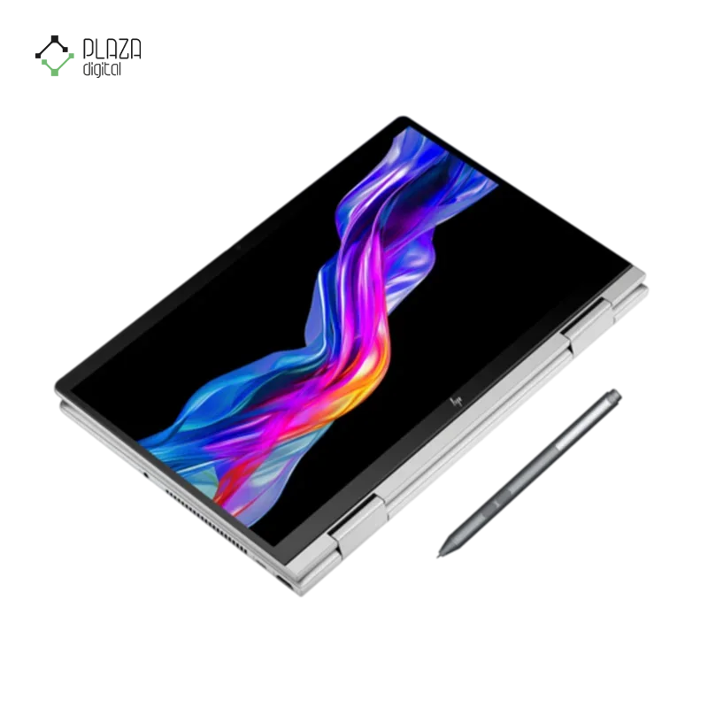 نمای تخت لپ تاپ اچ پی 14 اینچی مدل ENVY X360 14-ES1023DX Core 7 150U 16GB 2TB Iris Xe Pen پلازا دیجیتال