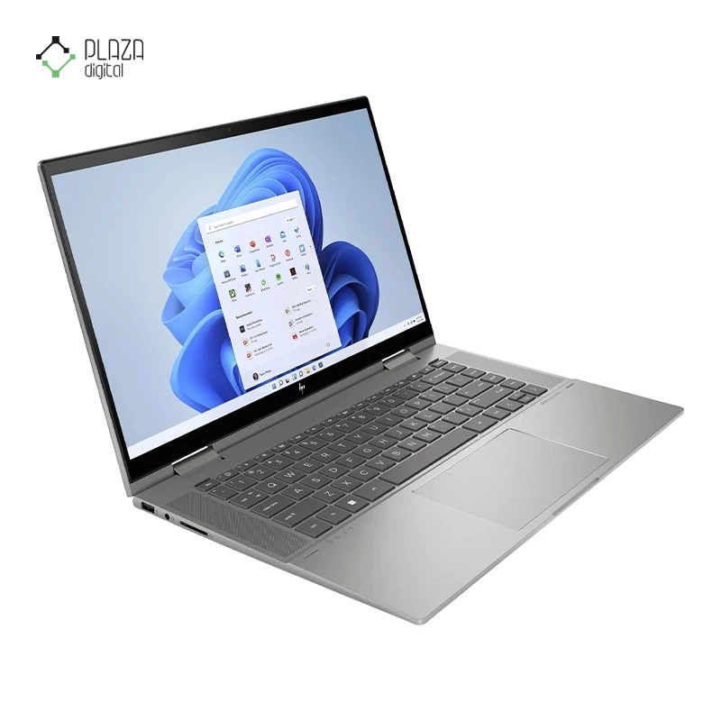 نمای سمت چپ لپ تاپ اچ پی 15.6 اینچی مدل Envy X360 15 EW100 i7 1355U 16GB 512GB SSD Iris Xe پلازا دیجیتال