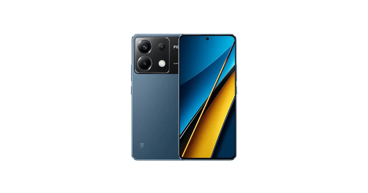 Poco X6 5G 256GB 12GB Blue PlazaDigital