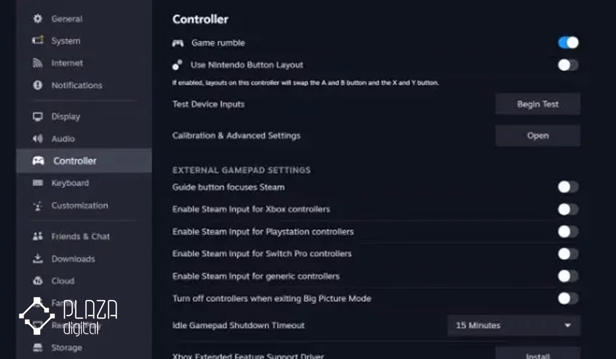 اتصال دسته PS4 به کامپیوتر 10 Steam
