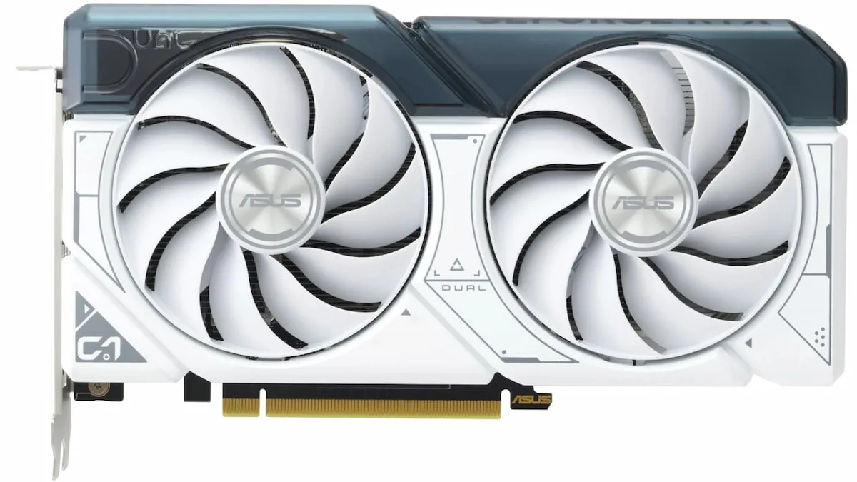 کارت گرافیک ایسوس مدل Dual GeForce RTX 4060 Ti White OC Edition حافظه 8 گیگابایت