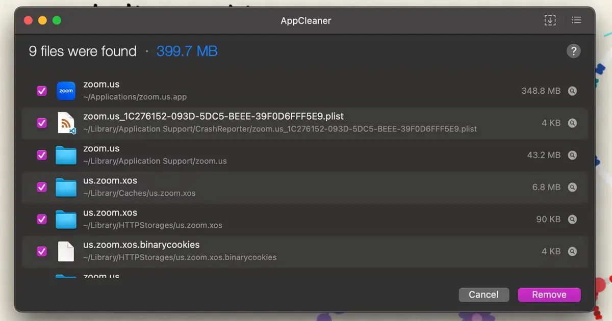 استفاده از AppCleaner برای حذف کامل برنامه ‌ها در مک2