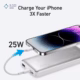 پاوربانک انکر مدل PowerCore 533 A1249H11 ظرفیت 10000 میلی آمپر ساعت رنگ سفید پلازا دیجیتال